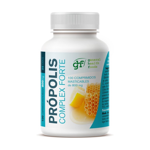 PROPOLIS COMPLEX FORTE 100COMP. MASTICABLES GHF - Centro Dietético Escaleritas