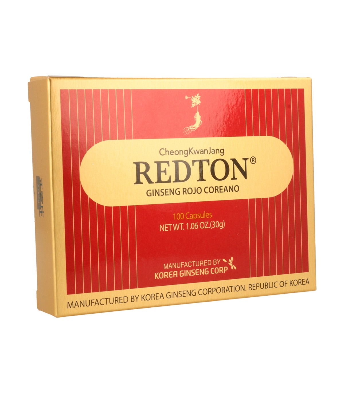 GINSENG ROJO COREANO 30 CAPSULAS REDTON - Centro Dietético Escaleritas