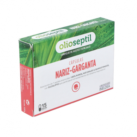 OLIOSEPTIL NARIZ GARGANTA  15 CAPSULAS - Centro Dietético Escaleritas