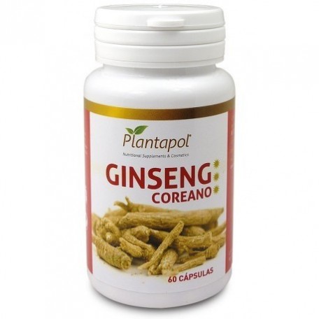 GINSENG COREANO 60 CAPS PLANTAPOL - Centro Dietético Escaleritas
